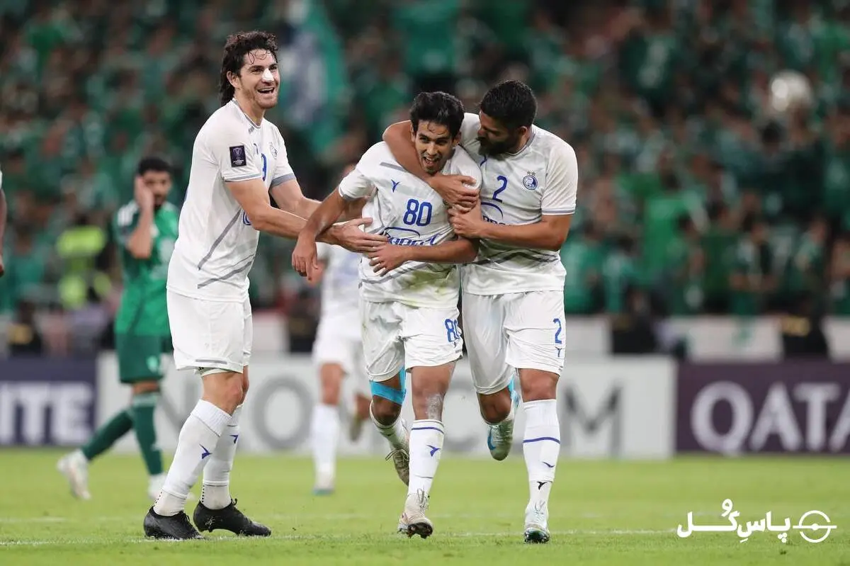 خلاصه بازی: الاهلی عربستان ۲ - ۲ استقلال