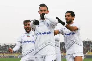 گل اول استقلال به شمس آذر