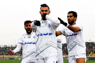 گل اول استقلال به شمس آذر
