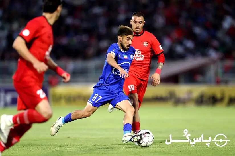 گزارش تصویری: تراکتور ۲ - ۱ استقلال