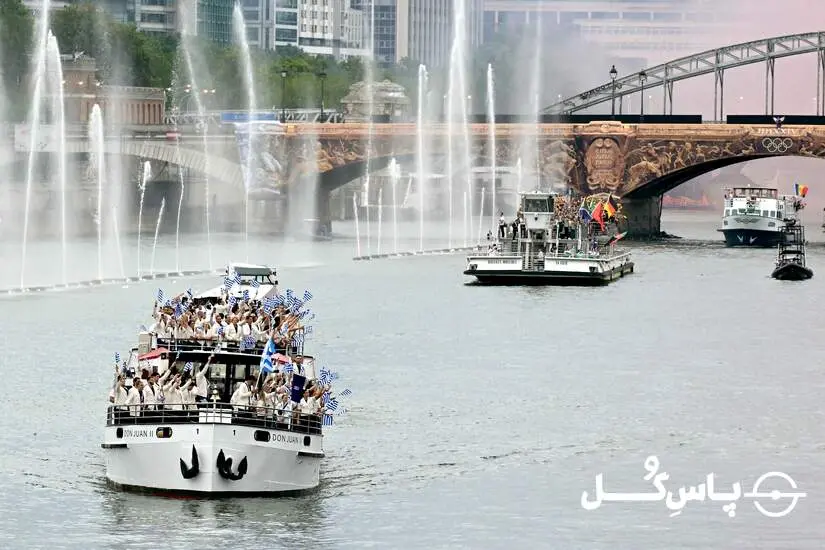 گزارش تصویری: افتتاحیه المپیک ۲۰۲۴ پاریس