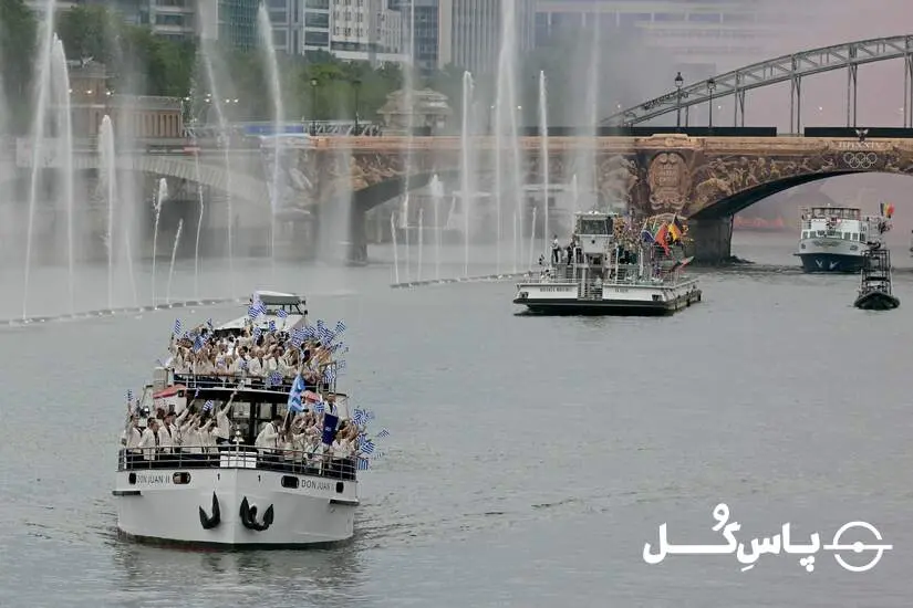 گزارش تصویری: افتتاحیه المپیک ۲۰۲۴ پاریس