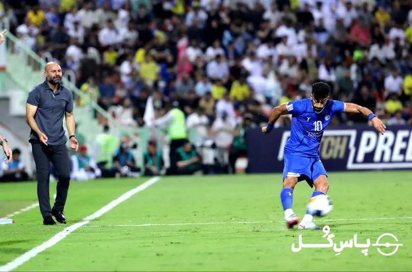 استقلال ۰ - ۱ النصر