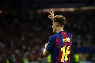 گل اول بارسلونا به رئال مادرید