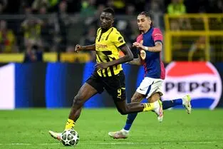 خلاصه بازی: دورتموند ۳ - ۱ بارسلونا