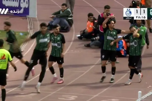 گل اول خیبر به استقلال