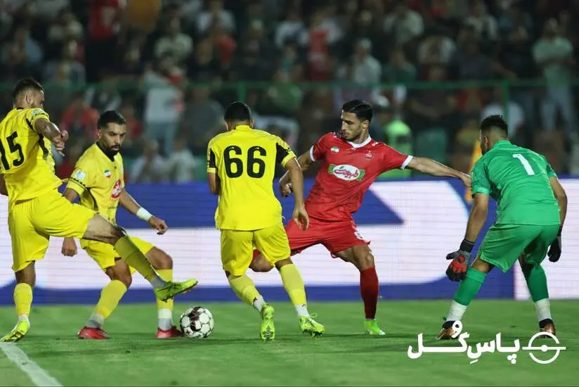 گزارش تصویری: پرسپولیس ۱ - ۱ فجر سپاسی