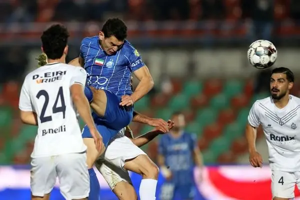 خلاصه بازی: استقلال ۱ - ۱ ملوان