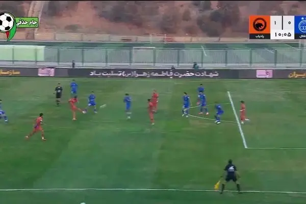 گل اول پادیاب به استقلال