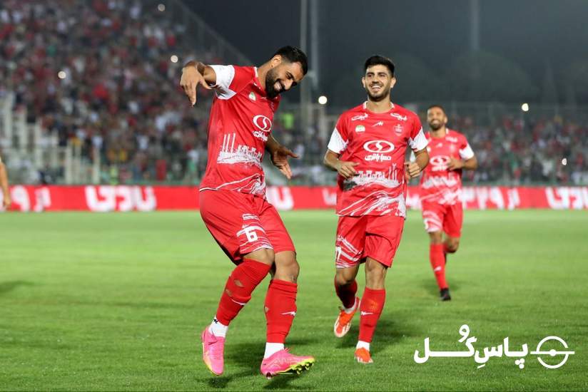 پرسپولیس ۲ - ۰ آلومینیوم