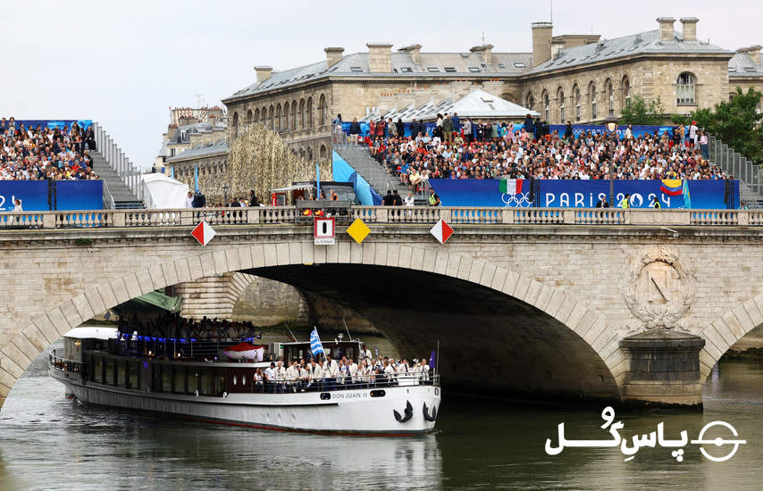 گزارش تصویری: افتتاحیه المپیک ۲۰۲۴ پاریس