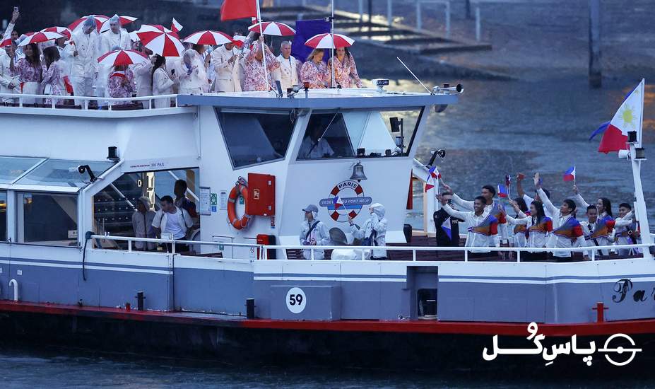 گزارش تصویری: افتتاحیه المپیک ۲۰۲۴ پاریس