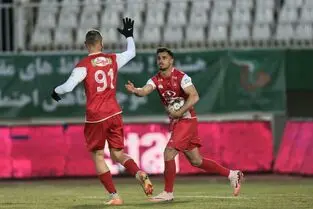 گل اول پرسپولیس به آلومینیوم