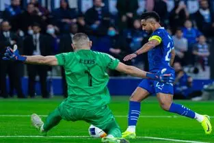 گل سوم الهلال به پرسپولیس توسط سالم الدوساری