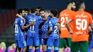 خلاصه بازی: مس رفسنجان ۰ - ۱ استقلال