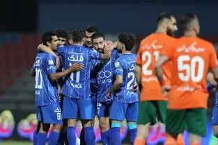 خلاصه بازی: مس رفسنجان ۰ - ۱ استقلال