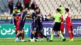 گل اول پرسپولیس به نساجی توسط اوستون اورونوف