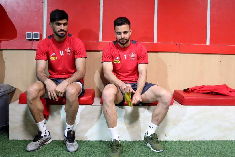 تمرین بدنسازی پرسپولیس - ۲۶ فروردین