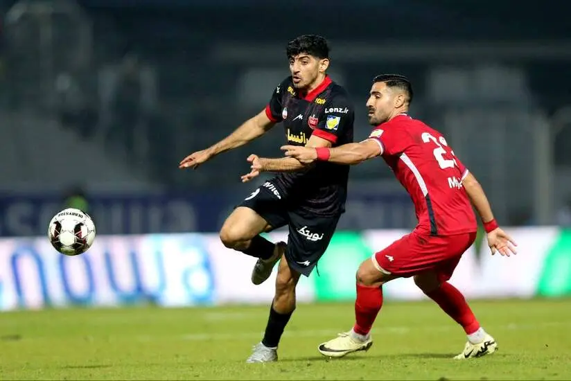 نساجی ۱ - ۲ پرسپولیس