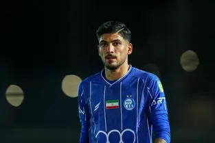 گل دوم استقلال به سپاهان توسط اسماعیل قلی‌زاده