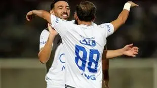 گل اول استقلال به الوحدات