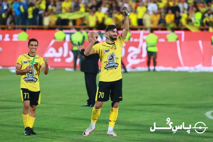 جشن قهرمانی سپاهان در جام حذفی