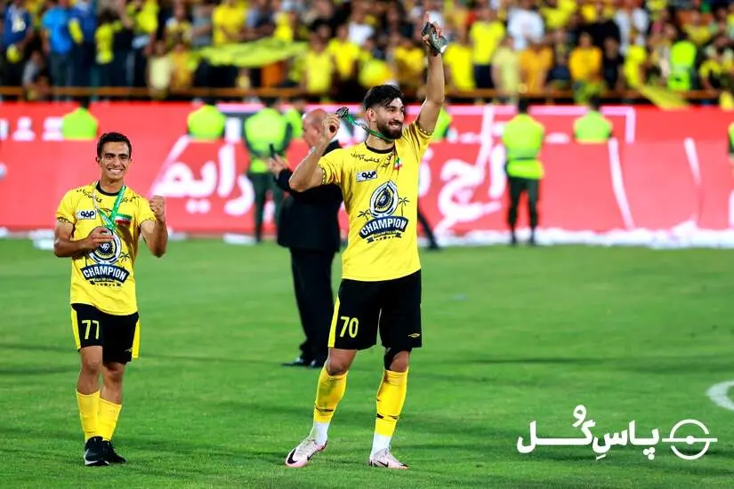 جشن قهرمانی سپاهان در جام حذفی
