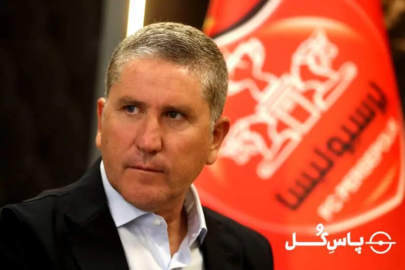 اولین حضور خوان گاردیو در باشگاه پرسپولیس