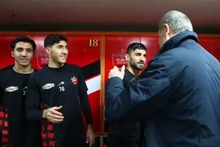 گزارش تصویری: گاریدو از بازیکنان پرسپولیس خداحافظی کرد