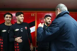 گزارش تصویری: گاریدو از بازیکنان پرسپولیس خداحافظی کرد