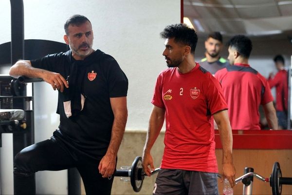 تمرین بدنسازی پرسپولیس - ۲۶ فروردین