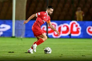 گل اول پرسپولیس به استقلال خوزستان