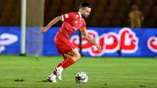 گل اول پرسپولیس به استقلال خوزستان