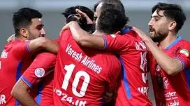 فرار پرسپولیس ده نفره از قائم شهر با دبل اورونوف