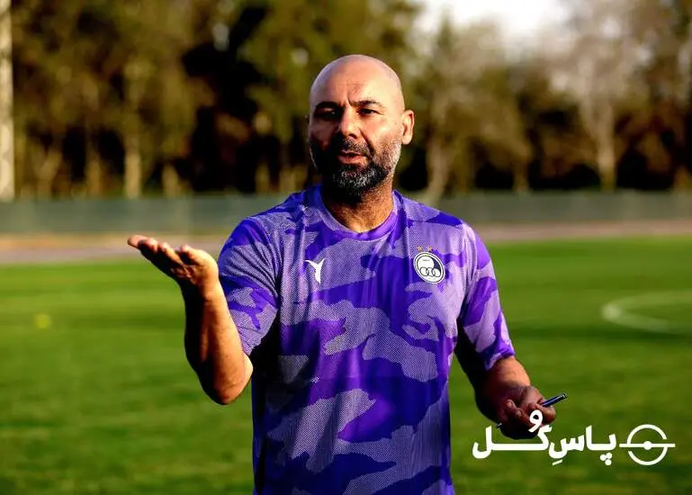 مراسم معارفه سهراب بختیاری‌زاده در تمرین استقلال