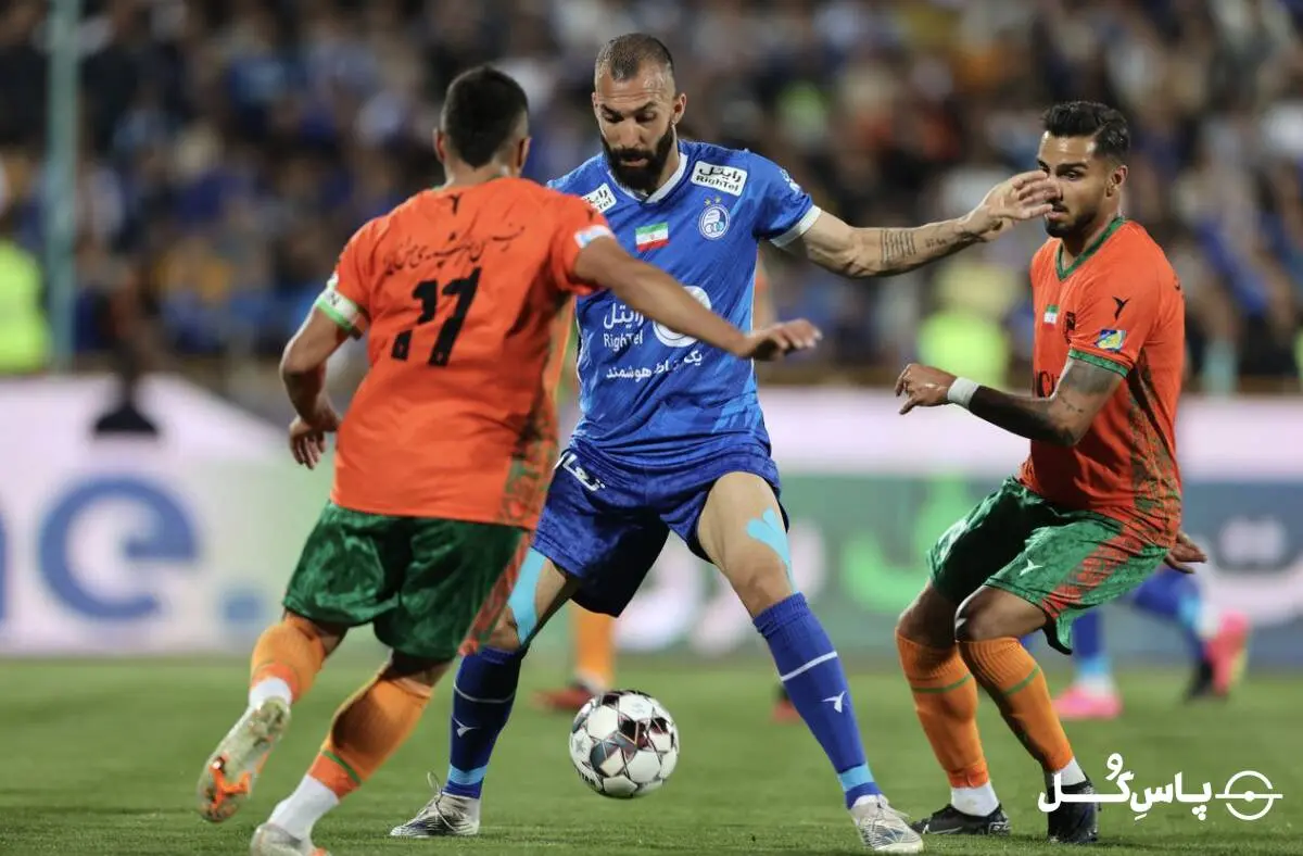 استقلال و مس رفسنجان با حضور VAR در شهر قدس