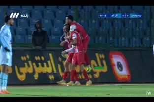 گل اول پرسپولیس به گل‌گهر