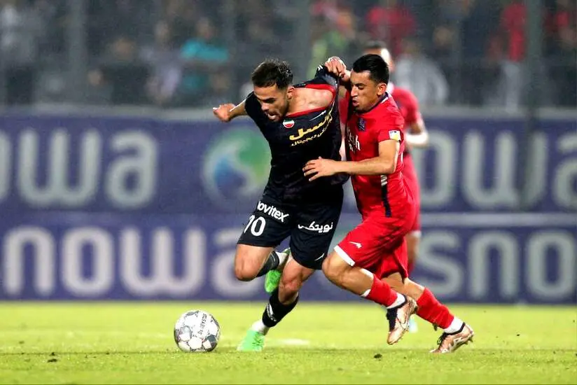 نساجی ۱ - ۲ پرسپولیس