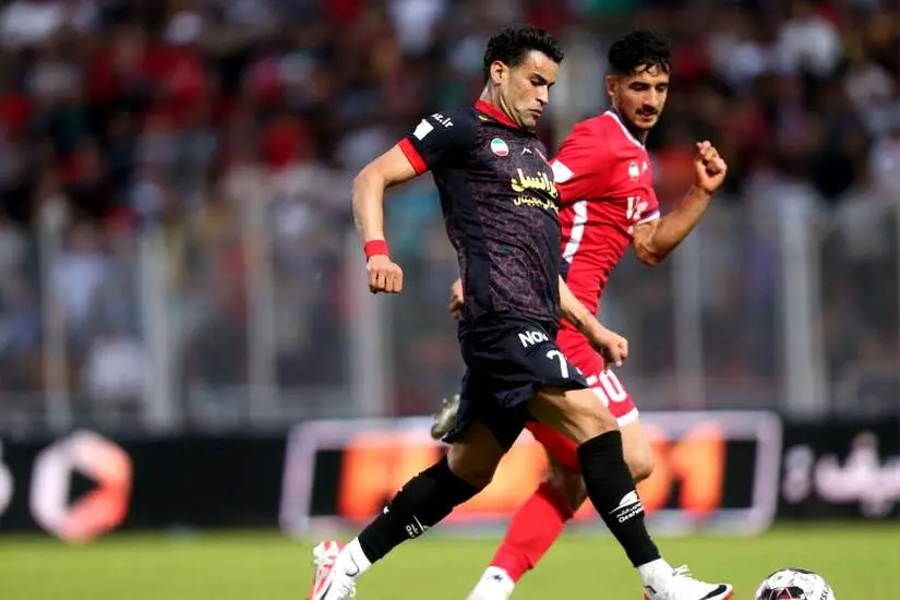 نساجی ۱ - ۲ پرسپولیس