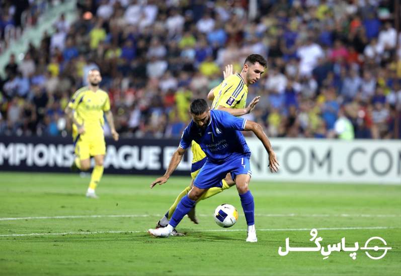 استقلال ۰ - ۱ النصر