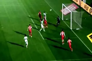 گل اول خیبر خرم آباد به پرسپولیس