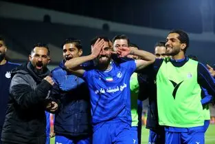گل اول استقلال به نساجی