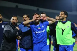 گل اول استقلال به نساجی